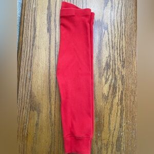 Hanna Andersson Vibrant Red Kids Leggings